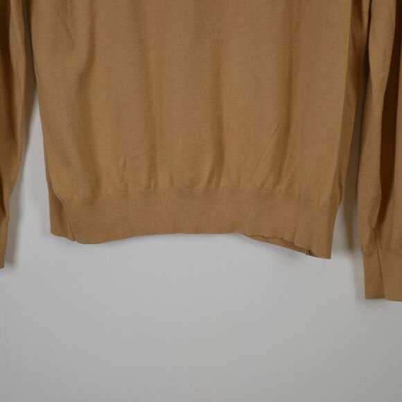 Combatant Gentlemen Mens L Cashmere Cotton Crew Neck Pullover Stretch Sweater - Picture 4 of 5